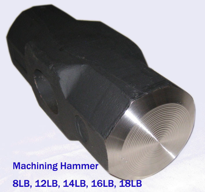 Kopf des Vorschlaghammers SL111, Bearbeitungsgesicht