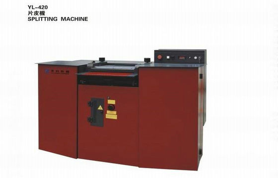 Halbautomatische lederne Spaltungsmaschine