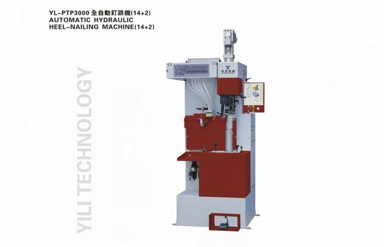 Automatische hydraulische Ferse, die Maschine nagelt