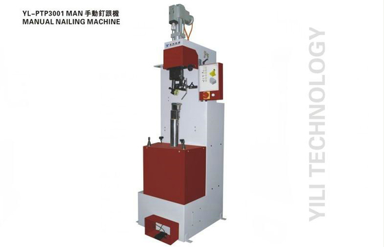 Hydraulische manuelle Schustern-Ferse, die Maschine nagelt