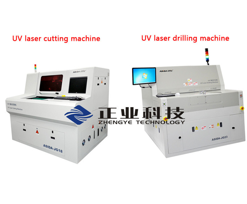 Grafiken mit hoher Dichte CVL/FPC-/Rf-UV-Laser-Schneidemaschinen mit wenig Karbonisierung