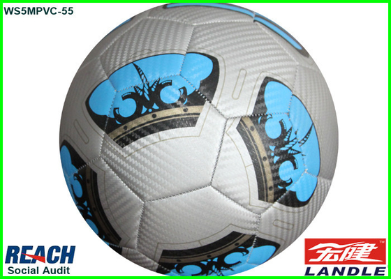 Laser PVCs Maschine genähte Platten des Fußball-Fußball-32 mit kundenspezifischem Drucken