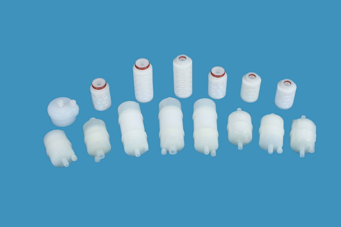 0,2 Mikrometer flüssiger Filter, PES/PTFE/pp. faltete Filter