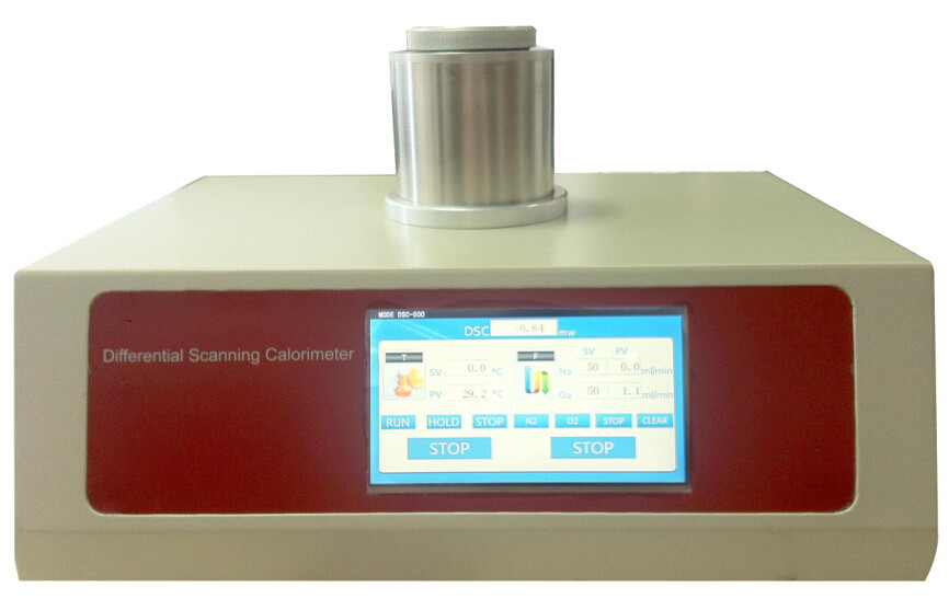 Touch Screen Schlagversuch-Maschine Differenzscanning-Kalorimeter 500 Grad Dsc mit dem Computer angeschlossen
