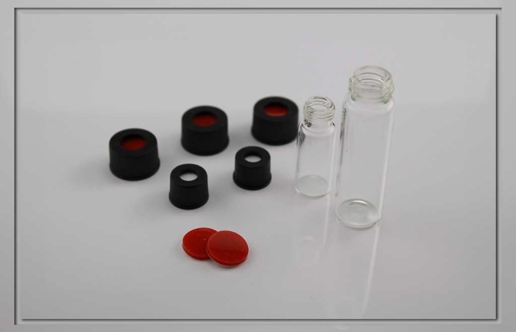 Laborversuchglasszintillationsphiolen mit Plastikkappe des zentralen Lochs, 1.5ml