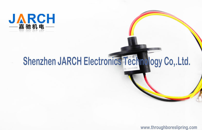 Drähte Ods 12.4mm der Miniatur-6 Kapsel-Schleifring-Definition für elektrisches Testgerät
